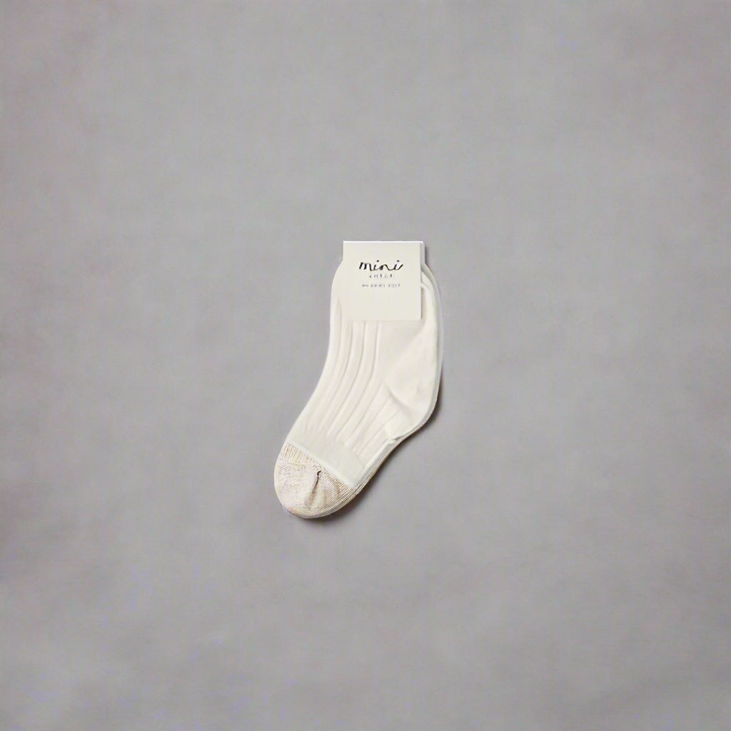 Be Happy Baby Sock - Ivory