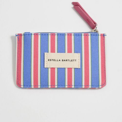 Blue Stripe Card Purse