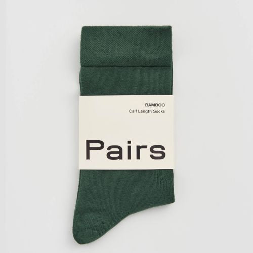 Glen Green Bamboo Socks