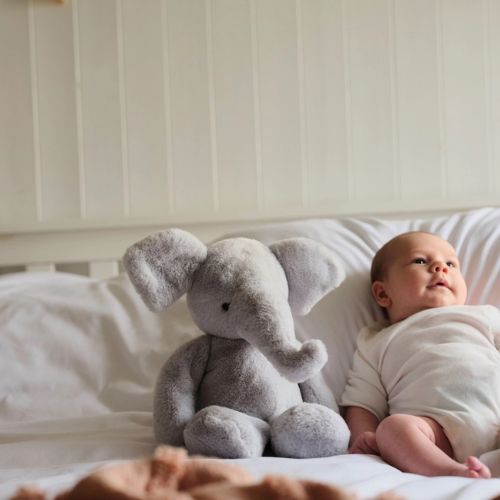 Effie Elephant Cloudy Grey Soft Plush Toy