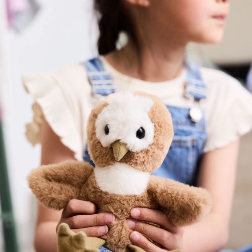 Hoot Owl Oatmeal Brown Soft Plush Toy