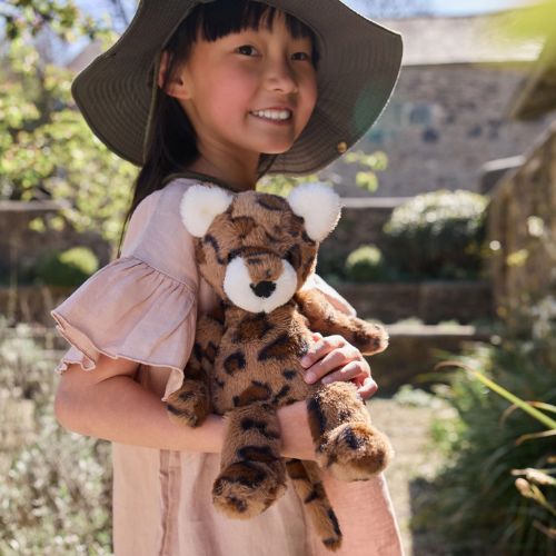 Lenny Leopard Soft Plush Toy