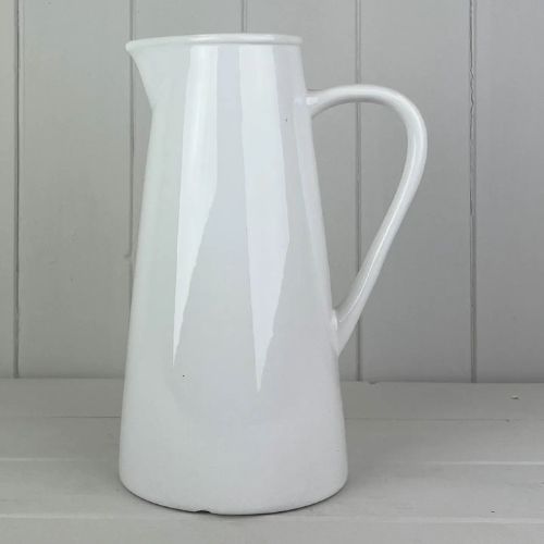 White Ceramic Jug