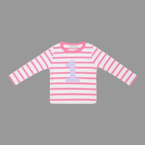 Hot Pink T-Shirt Age 1