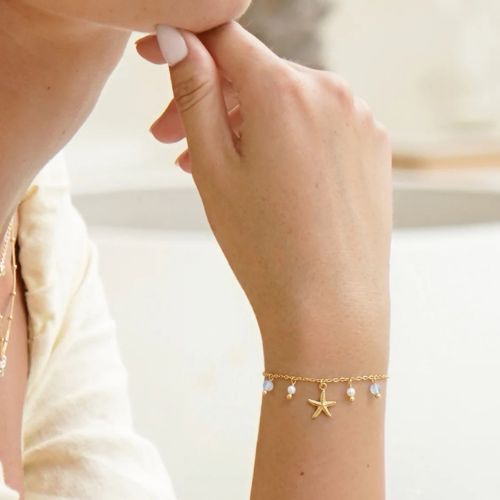Starfish Charm Bracelet