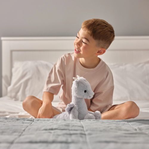 Draco Dragon Soft Plush Toy Teddy Bear - Cloudy Grey
