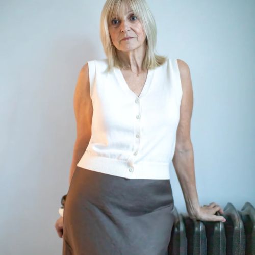 Live Waistcoat - Cream