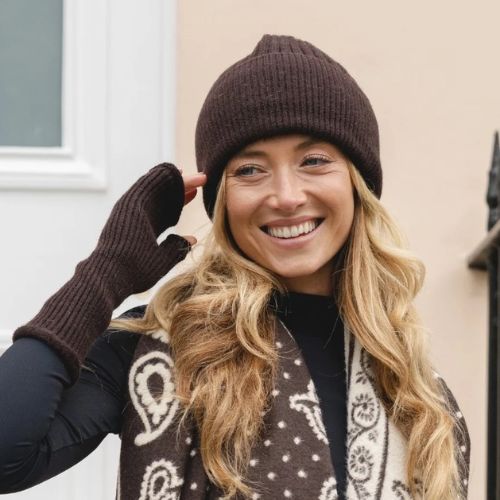 Beanie Hat - Chocolate