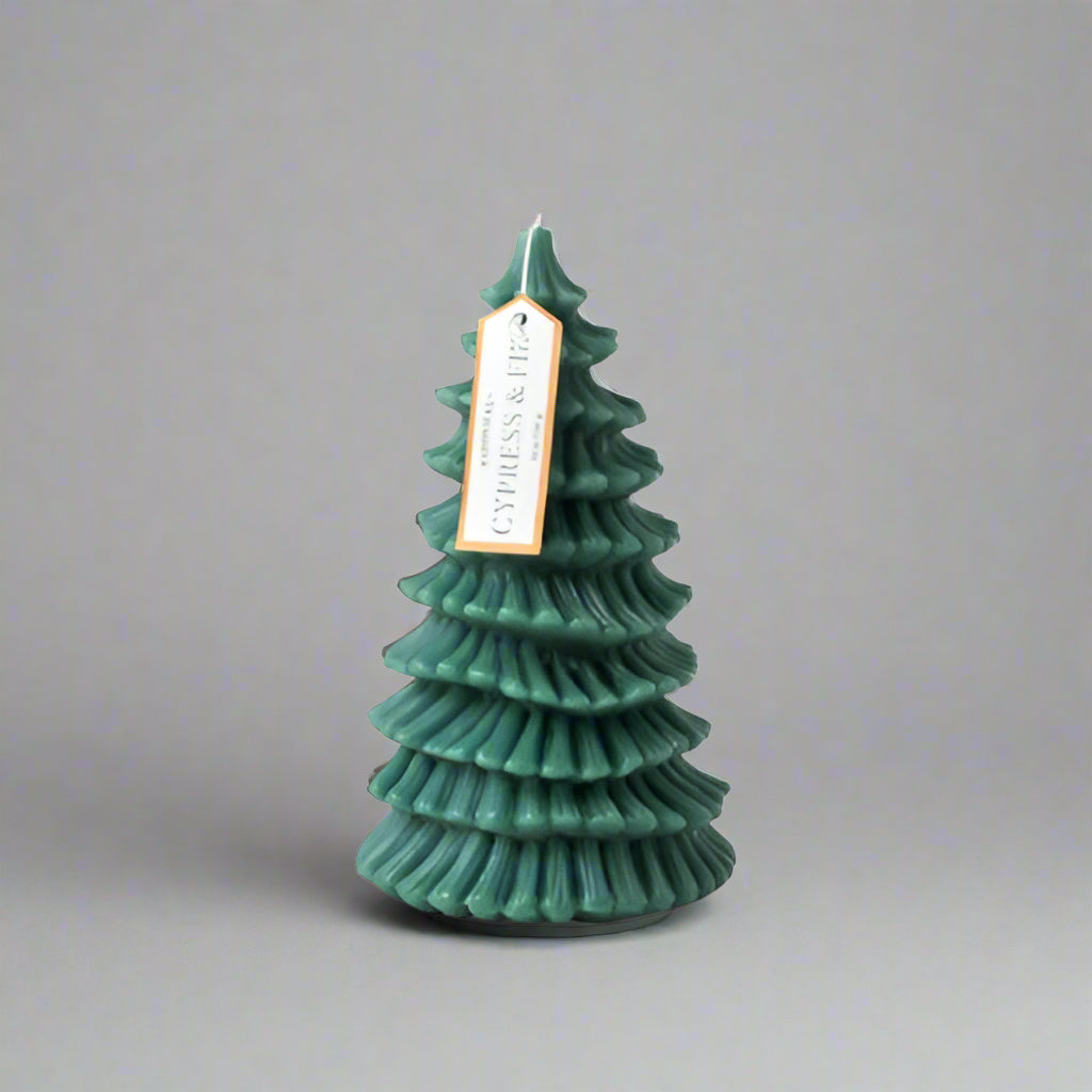 Cypress & Fir Tall Tree Totem Candle