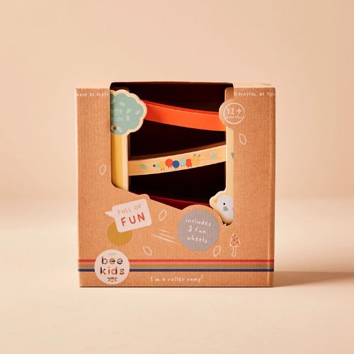 Just Bee Kids Wooden Garden Roller Ramp Toy