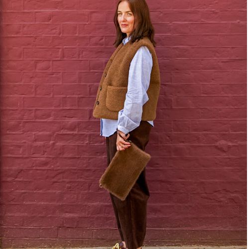 Demi Gilet - Tobacco
