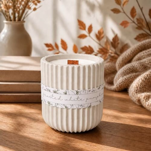 White Pumpkin Candle