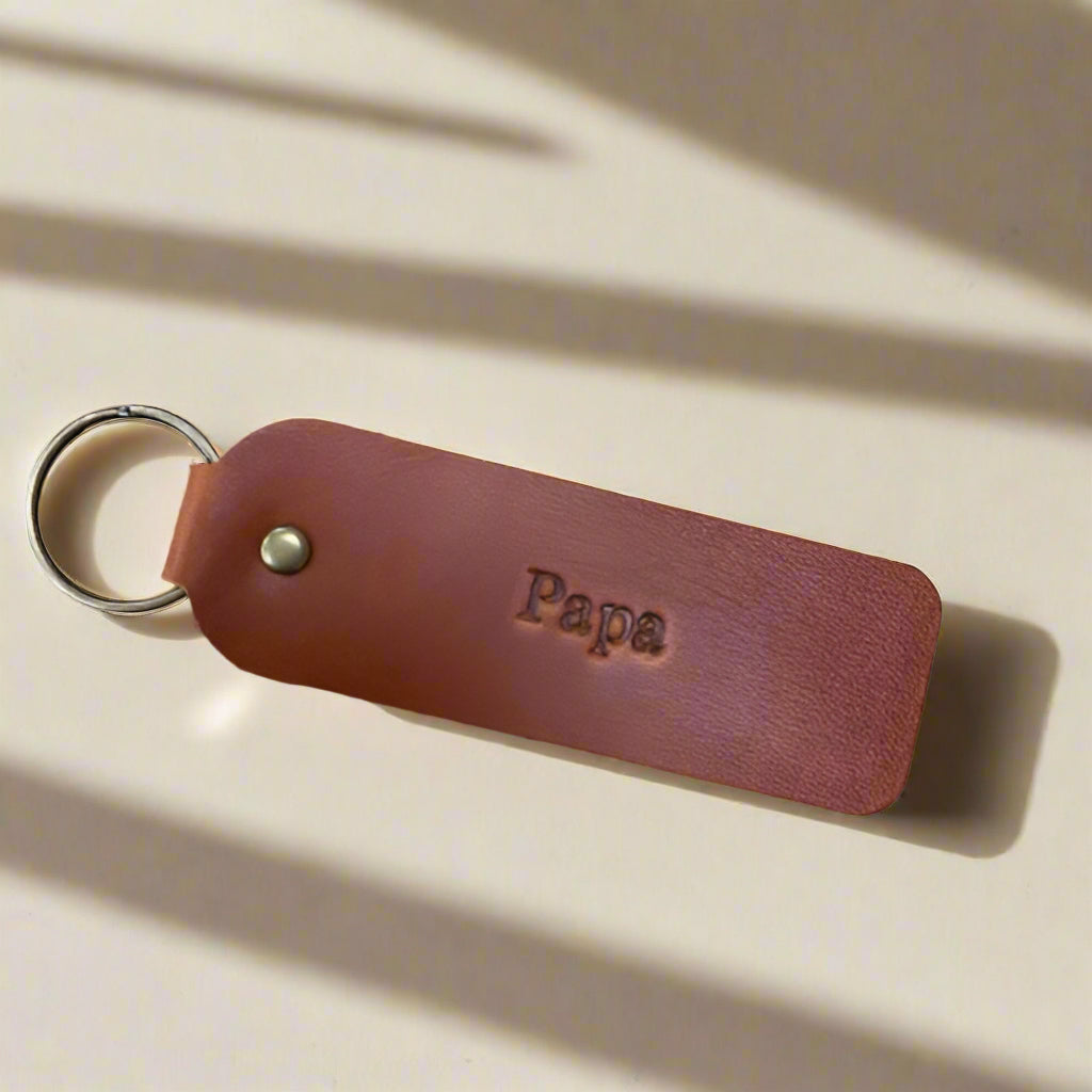 Papa Keyring