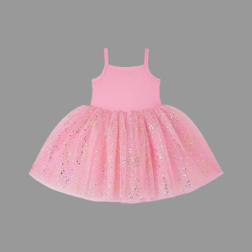 Hot Pink Sparkle Dress