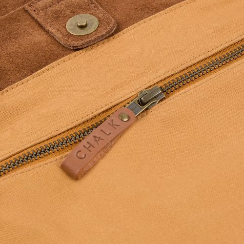 Soho Slouch Suede Bag - Tan