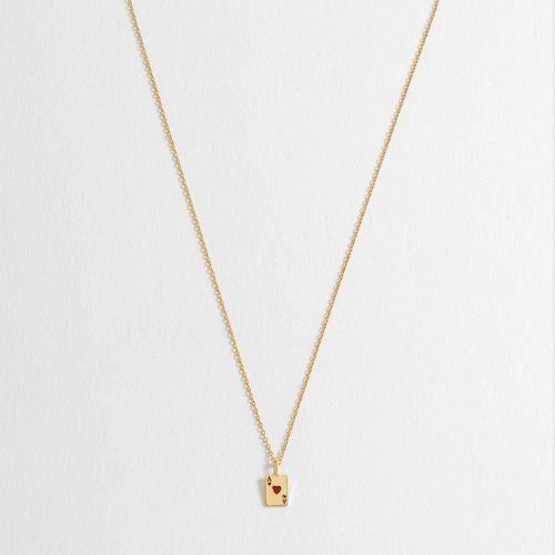 Ace of Hearts Necklace