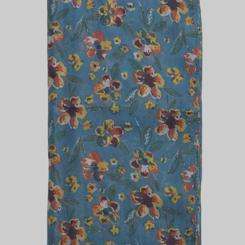 Silk Scarf - Albert Teal