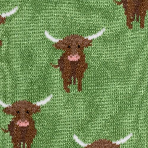 Bamboo Socks - Highland Cow