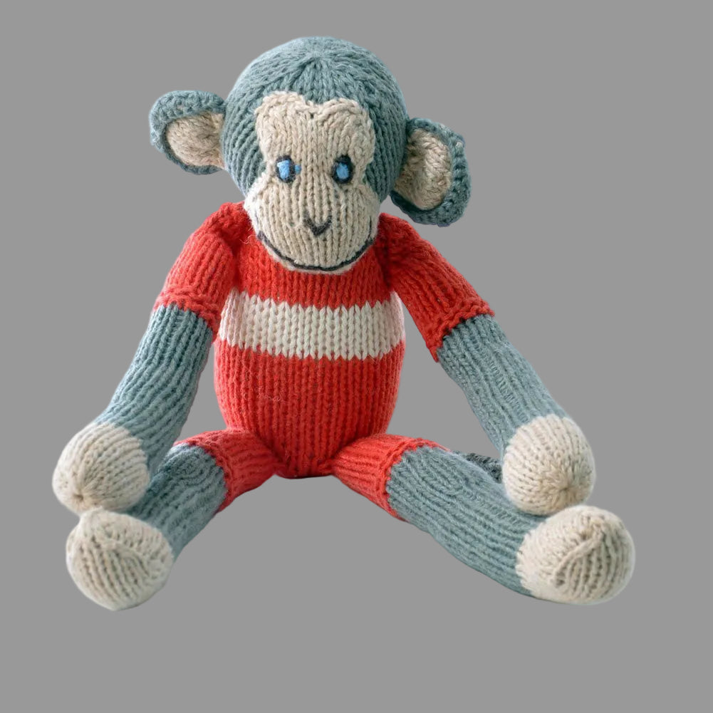 Monkey in Red Top Soft Toy