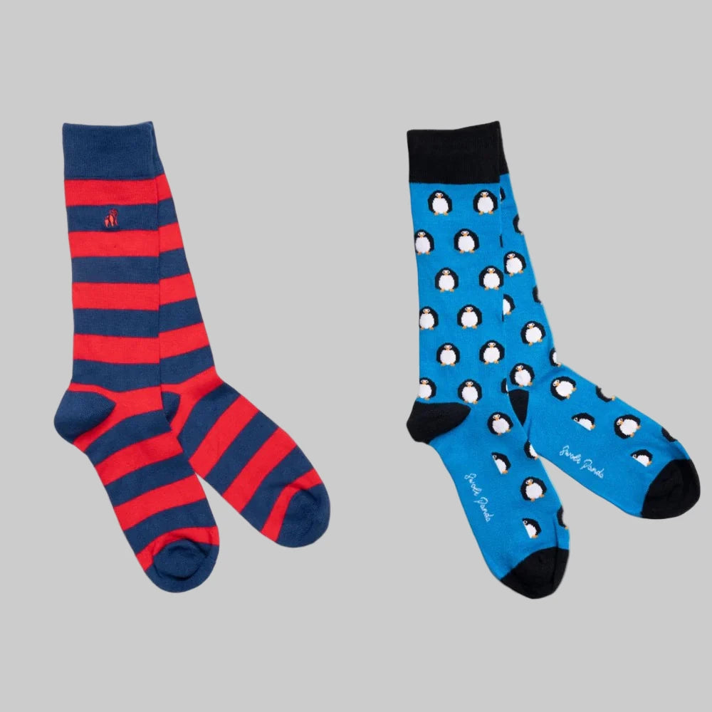 Bamboo Socks - Christmas Cracker 2 Pairs