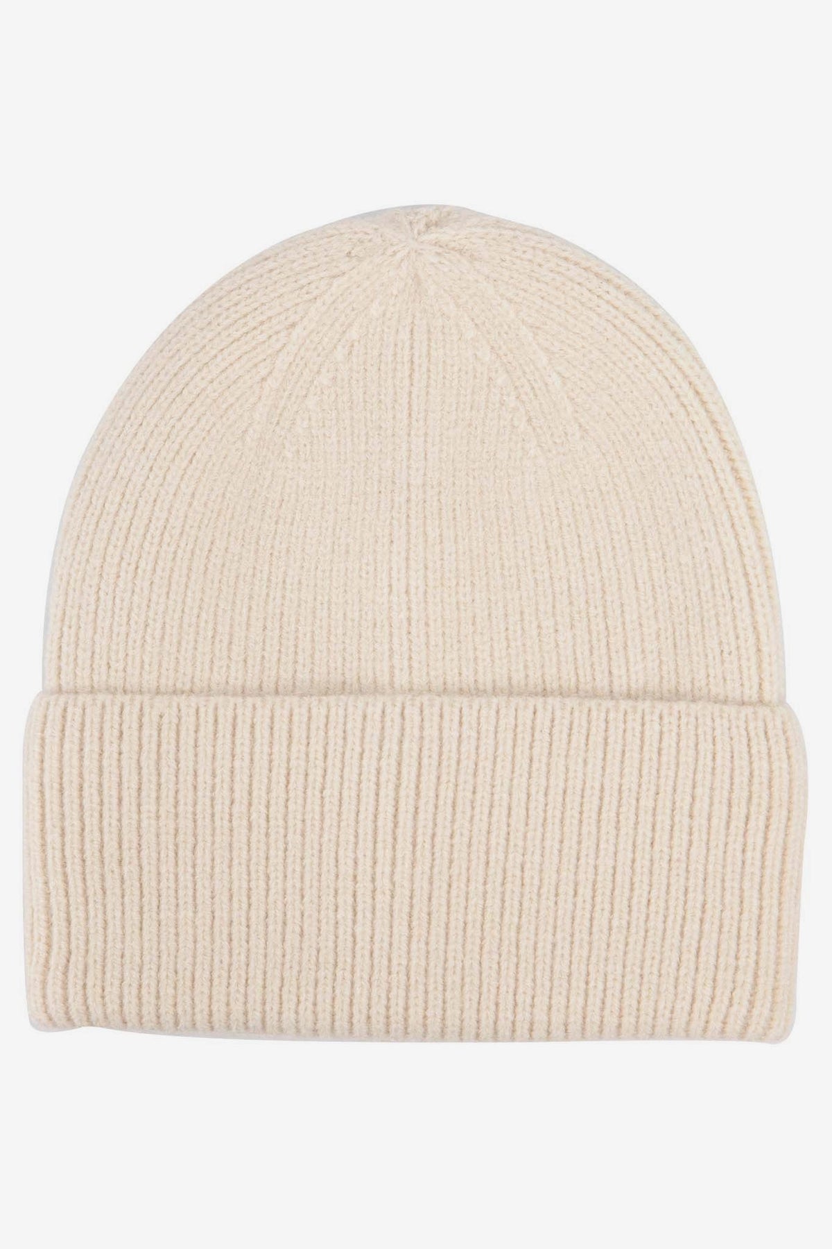 Noelle Ribbed Beanie Hat - Cream