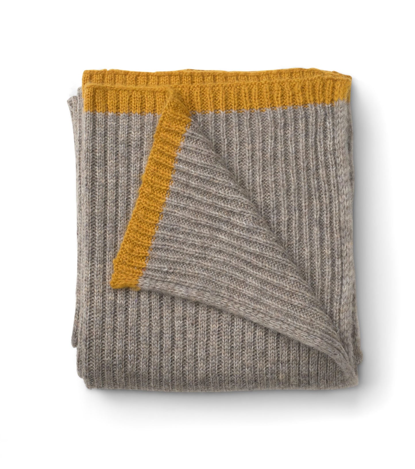 Malmo Weave Scarf - Mustand