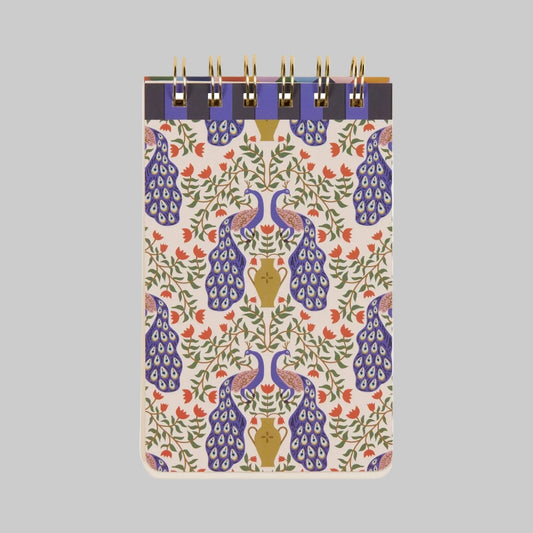 Peacock Twin Wire Notebook