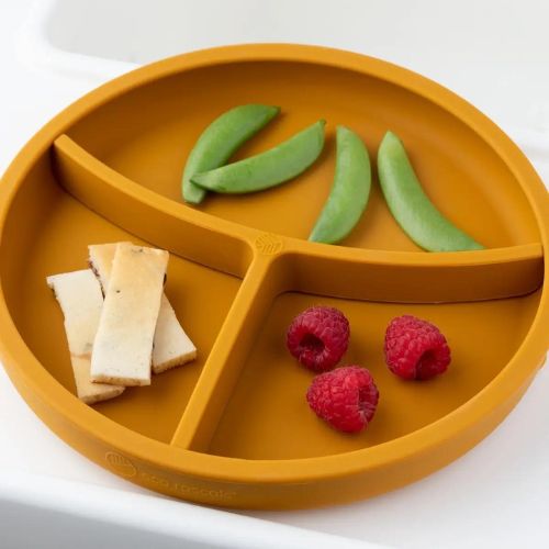 Eco Rascals Silicone Plate with Removable Divider