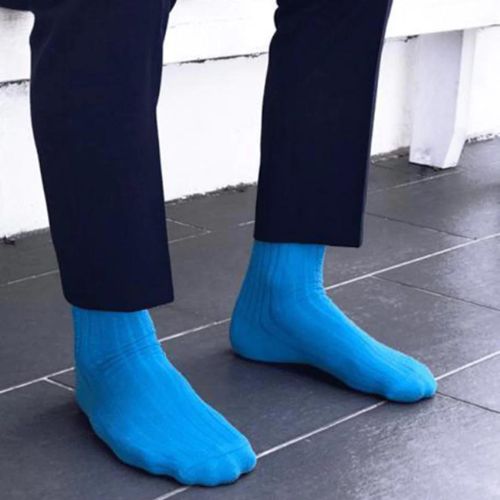 Bamboo Socks - Sky Blue