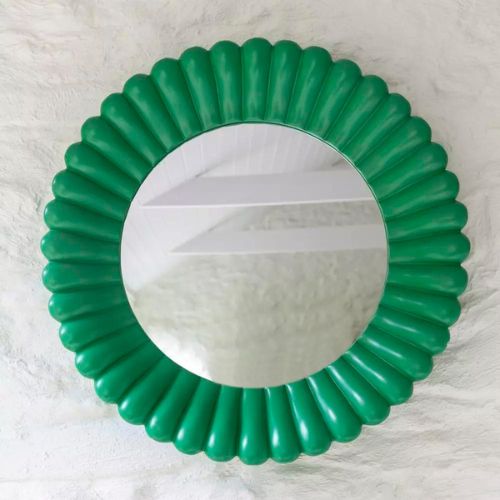 Scallop Wall Mirror - Esmeralda