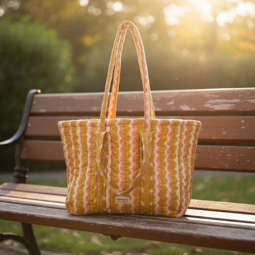 Quilted Carry All Wiggle - Honey