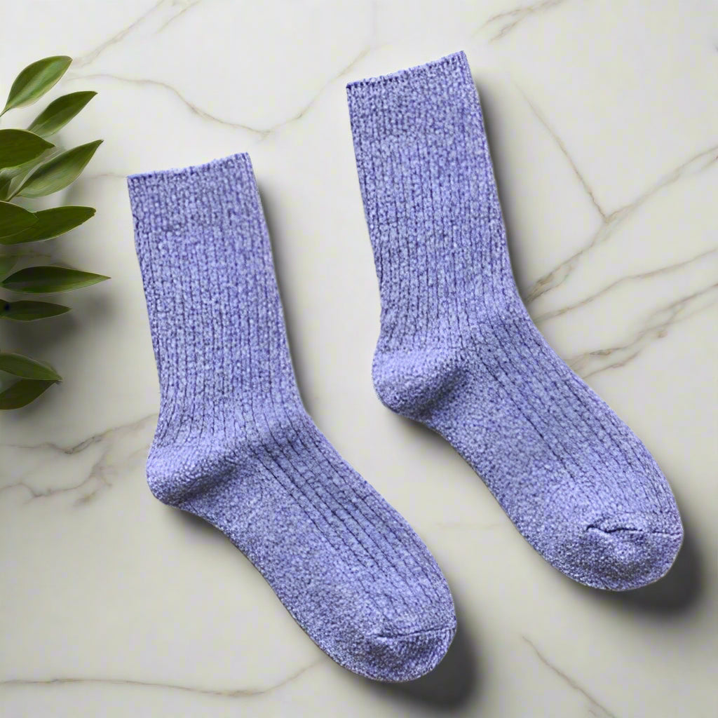 Cashmere Socks - Blue