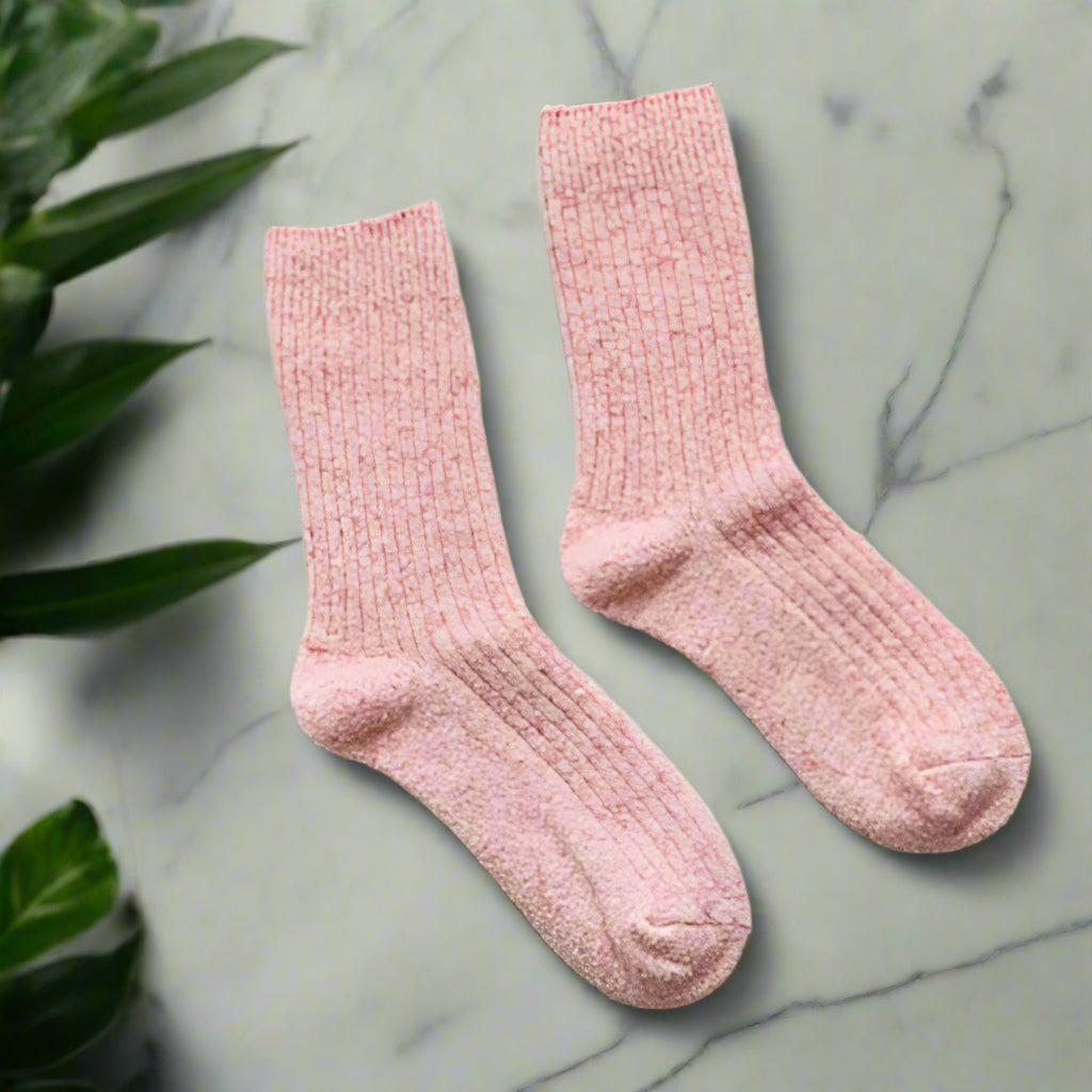 Cashmere Socks - Pink