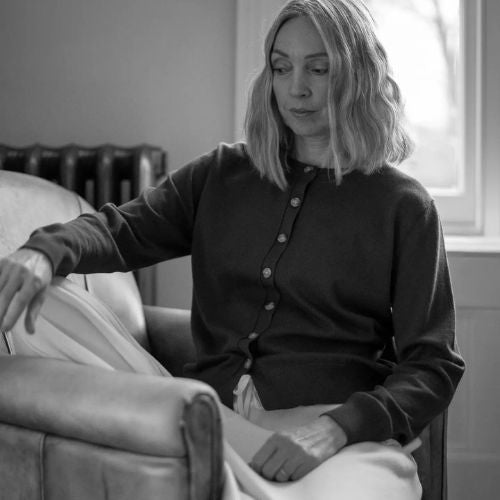 Caroline Cardigan - Light Stone