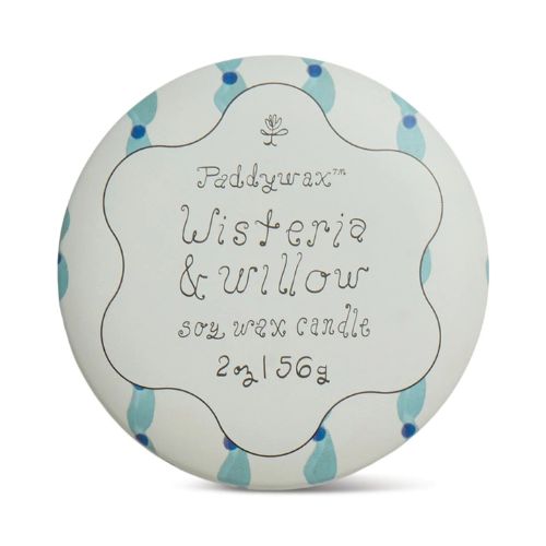 Mini Tulip Printed Tin Candle - Wisteria & Willow