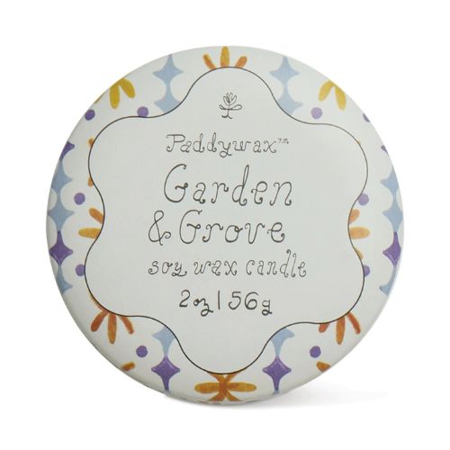 Mini Tulip Printed Tin Candle - Garden & Grove