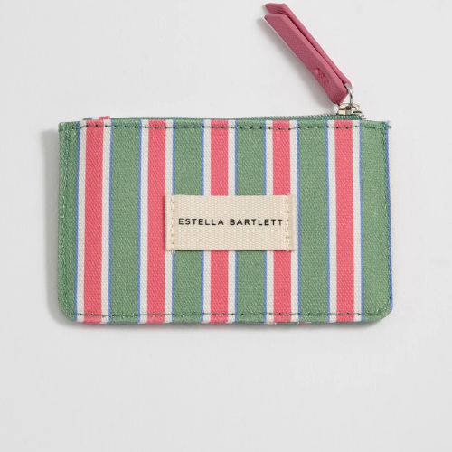 Green Stripe Card Purse