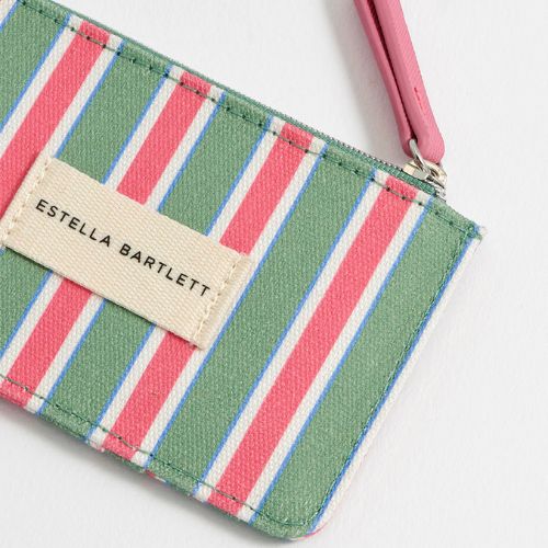 Green Stripe Card Purse