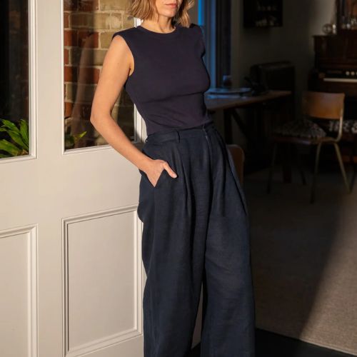 Jasmine Trouser - Navy