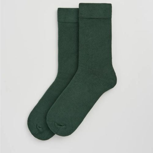 Glen Green Bamboo Socks