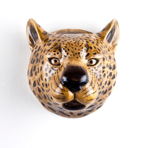 Quail - Leopard Wall Vase