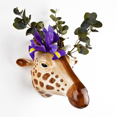 Quail - Giraffe Wall Vase