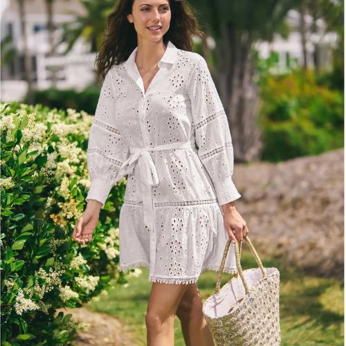 Avi - Embellished Straw Basket