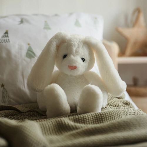 Bramble Bunny Blossom White Soft Plush Toy