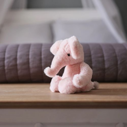 Effie Elephant Bubblegum Pink Soft Plush Toy