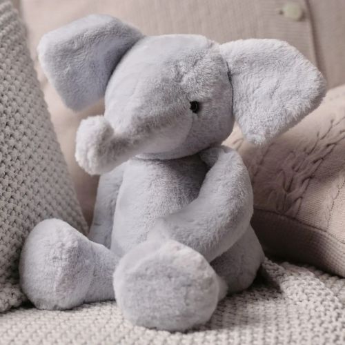 Effie Elephant Cloudy Grey Soft Plush Toy