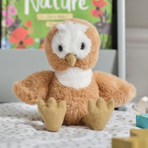 Hoot Owl Oatmeal Brown Soft Plush Toy