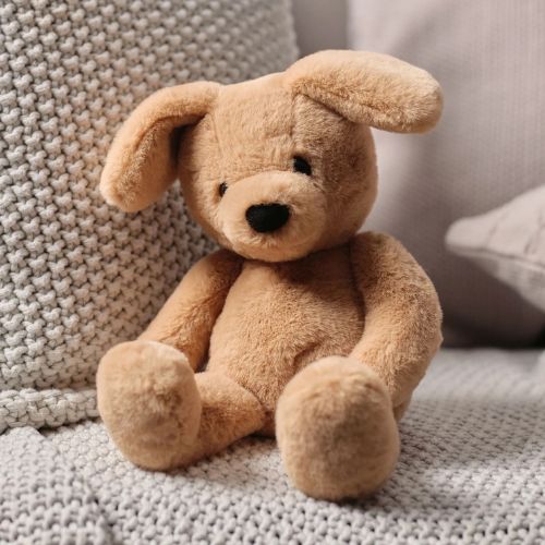 Ruff Puppy Oatmeal Brown Soft Plush Toy
