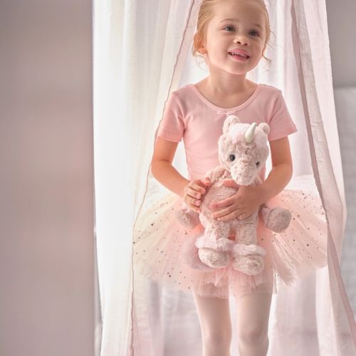 Star Unicorn Ballet Slipper Pink Soft Plush Toy