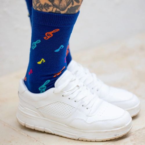 Bamboo Socks - Musical Notes